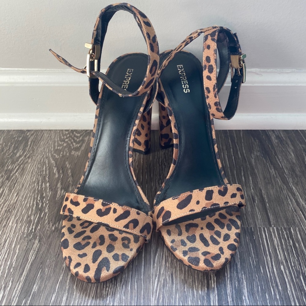 Leopard Print Heels